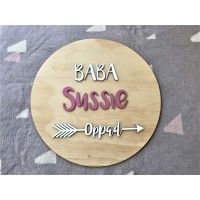 Customized Wood plaques - Small