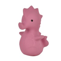 Natural Rubber Seahorse Teether/ Bath toy and rattle